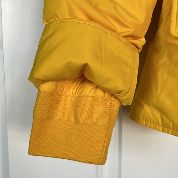 NWT Polo Ralph Lauren women’s belted down-filled yellow jacket Size XS - Picture 7 of 16
